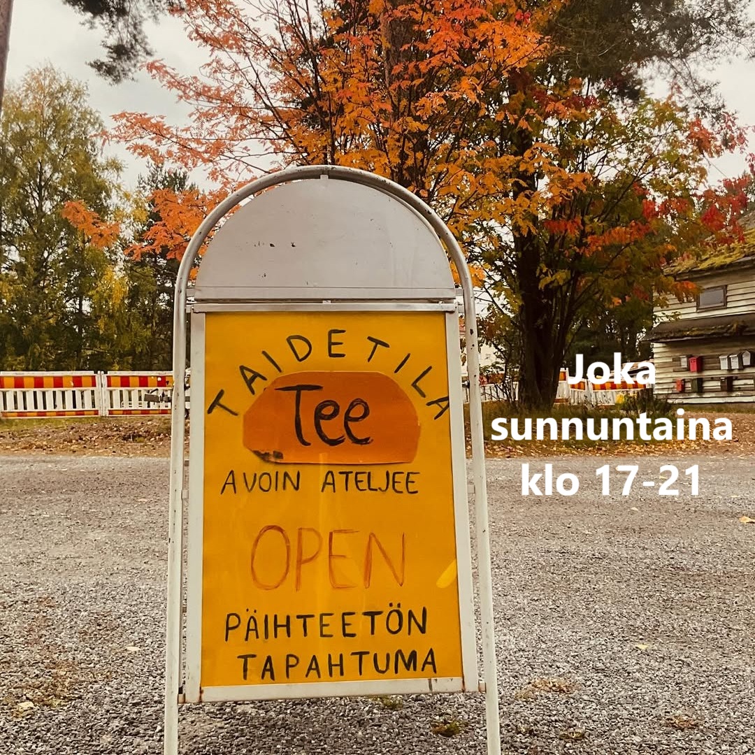 Taidetila | every Sunday | 17-21 | A gathering place to do and experience art.